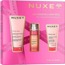 Nuxe Les Essentiels Very Rose Eau de Parfum 30ml + Shower Gel 100ml + Hand Cream 50ml