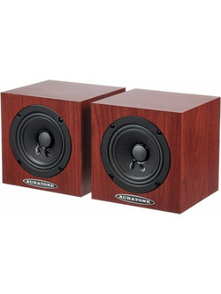 Auratone 5C Super Sound Cube Classic Ζεύγος Ηχείων Hi-Fi Βιβλιοθήκης 25W Walnut