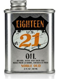 18.21 Man Made Oil Noble Oud Λάδι για Γένια 60ml