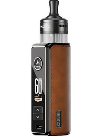 VooPoo Drag S3 Brown Ηλεκτρονικό Τσιγάρο Pod Kit 5ml με Ενσωματωμένη Μπαταρία