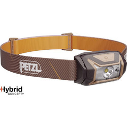 Petzl Tikka Brown E061AB02 Φακός Κεφαλής Εργασίας Μπαταρίας Led Αδιάβροχος IPX4 350lm