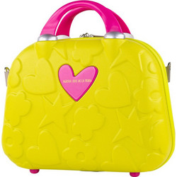 Agatha Ruiz De La Prada 135035-02 Γυναικείο Νεσεσέρ Ταξιδίου με Θήκες 35x18x26cm Κίτρινο