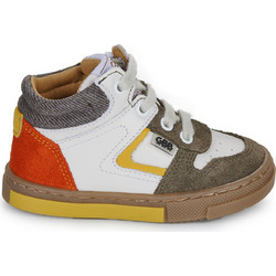 GBB Παιδικά Sneakers Μποτάκια Λευκά Χακί AM657-45
