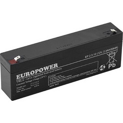 Europower EP2.3-12 Μπαταρία VRLA-AGM 12V 2.3Ah