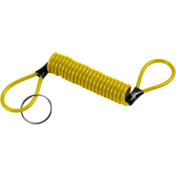 Lampa 9067.4 Καλώδιο Υπενθύμισης Κλειδώματος Μηχανής 150cm 4mm Κίτρινο