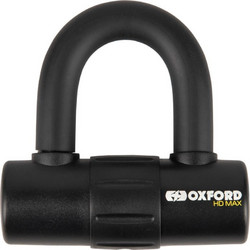 Oxford HD Max Κλειδαριά Δισκόφρενου Μηχανής Μαύρη