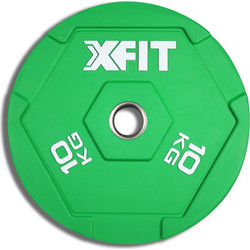 X-Fit Echo Δίσκος Ολυμπιακού Τύπου Bumper 10kg Φ50mm