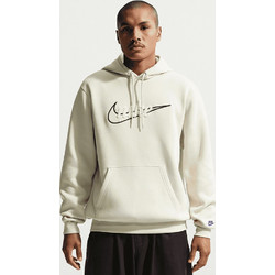 Nike Sportswear Club Hoodies Ανδρικό Αθλητικό Φούτερ με Κουκούλα Μπεζ IF0685-229