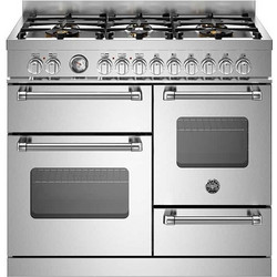 Bertazzoni MAS106L3EXT Κουζίνα Ηλεκτρική με Εστίες Αερίου 100cm