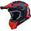 Pull-In MX Master Red Black Blue Κράνος Μηχανής Motocross 1350gr
