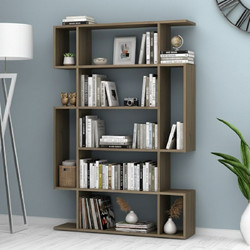 Megapap Clint Βιβλιοθήκη 108.5x25.5x161cm GP028-0077,3