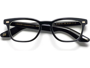 Moscot Mobble Ανδρικός Σκελετός Γυαλιών Οράσεως Κοκάλινος Μαύρος