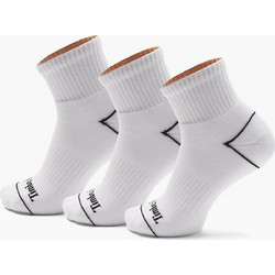 Timberland Ανδρικές Κάλτσες Κοντές με Σχέδια Λευκές 3Pack TB0A6BAQ1001