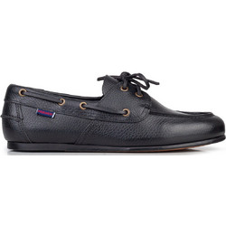 Sebago Ανδρικά Μοκασίνια Boat Shoes Δερμάτινα Μαύρα L72131IW-902R