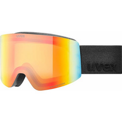 Uvex Provoqe FM Μάσκα Σκι & Snowboard Ενηλίκων με Φακό Καθρέπτη Πολύχρωμο