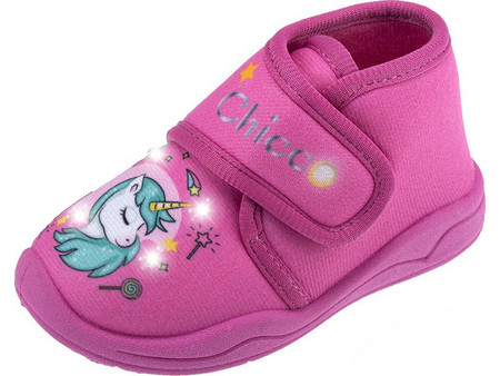 Chicco Χειμερινές Παιδικές Παντόφλες Μποτάκια για Κορίτσι Φούξια 68113-150