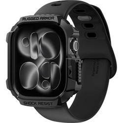 Spigen Rugged Armor V2 Πλαστική Θήκη για Apple Watch 11 / 10 42mm Μαύρη
