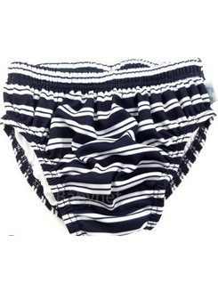 Fashy Little Stars Baby Swimpants Βρεφικό Μαγιό Πάνα Σλιπ για Αγόρι Λευκό Μαύρο