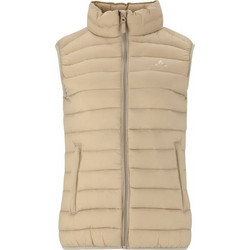 Whistler Αμάνικο Γυναικείο Μπουφάν Puffer Μακρύ Μπεζ W251237