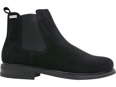 Guy Laroche Ανδρικά Chelsea Μποτάκια Suede Μαύρα 5270
