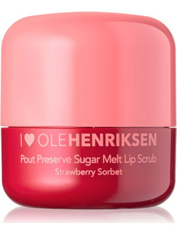 Ole Henriksen Pout Preserve Sugar Melt Exfoliating Strawberry Sorbet Lip Scrub με Χρώμα 8gr
