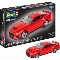 Revell 2024 Ford Mustang GT Συναρμολογούμενο Πλαστικό Μοντέλο Αυτοκίνητου 1:25