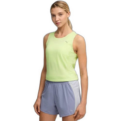 Puma Run Velocity Tank Γυναικείο Αθλητικό T-Shirt Lime 526574-38
