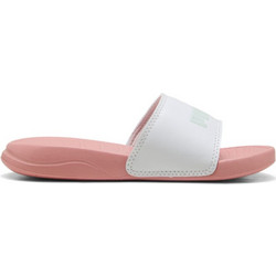 Puma Popcat 2.0 Παιδικές Παντόφλες Καλοκαιρινές για Κορίτσι Λευκές Σομόν 372313-38