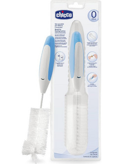 Chicco Βούρτσα Καθαρισμού Μπιμπερό Γαλάζια A10-69189-20