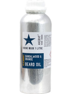 Ancient Wisdom Viking Musk Cleanse Λάδι για Γένια 1000ml
