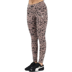 Puma Essentials Γυναικείο Κολάν Μακρύ Ψηλόμεσο Μπεζ 693840-88