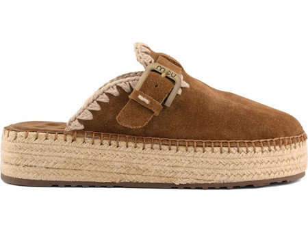 Mou Mules Jute Clog nutbr nut Brown SW641000A