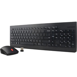 Lenovo Essential Black Ασύρματο Σετ Πληκτρολόγιο & Ποντίκι