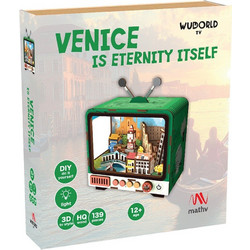 Robotime Ξύλινη Κατασκευή TV Venice Is Eternity Itself