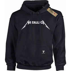 Takeposition Metallica Παιδικό Φούτερ με Κουκούλα Μαύρο 214-811-7501
