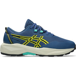 ASICS Παιδικά Αθλητικά Παπούτσια για Τρέξιμο Navy Μπλε Κίτρινα 1014A378-400