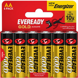 Eveready Gold AA 6τμχ