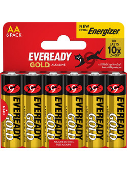 Eveready Gold AA 6τμχ