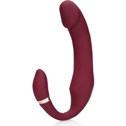 Loveline Bendable Strapless Strap On 14cm με Δόνηση Κόκκινο