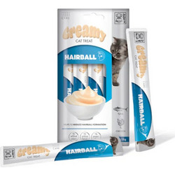 M-Pets Creamy Hairball with Tuna & Chicken 4x15gr