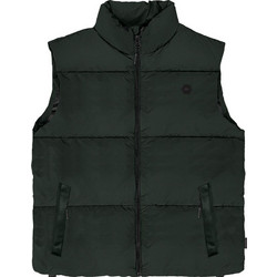 Double Αμάνικο Ανδρικό Μπουφάν Puffer Χακί SMJK-2048