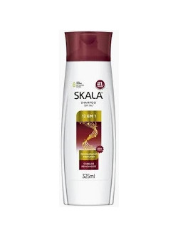 Skala 12 in 1 Σαμπουάν για Επανόρθωση για Ταλαιπωρημένα Μαλλιά 325ml