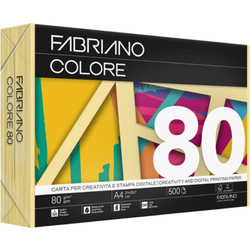 Fabriano Colore Χαρτί Α3 80gr/m² 250 Φύλλα Banana