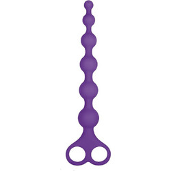 NMC Ribbed Πρωκτικές Μπίλιες 20cm Μωβ