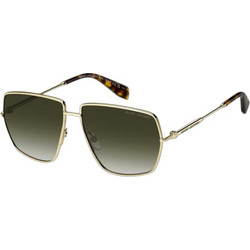 Marc Jacobs MARC917/S 06J/9K Ανδρικά Γυαλιά Ηλίου Aviator Μεταλλικά Χρυσά με Μαύρο Φακό