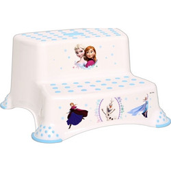 Lorelli Disney Frozen Winter Βοηθητικό Σκαλοπάτι Μπάνιου Διπλό Πλαστικό Αντιολισθητικό Λευκό 10130920912