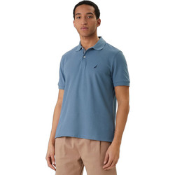 Nautica Ανδρική Μπλούζα Polo Κοντομάνικη Γαλάζια N1CR0110-518