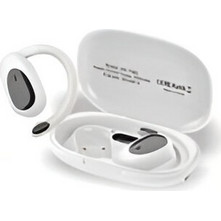 KLGO HK-79BL Ακουστικά Bluetooth Open Ear White