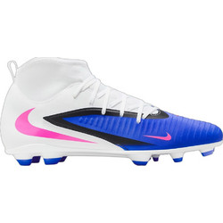 Nike Phantom 6 High Club FG/MG HQ2275-446 Ποδοσφαιρικά Παπούτσια με Τάπες και Καλτσάκι Μπλε Λευκά