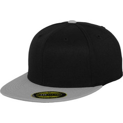 Flexfit Premium 210 Ανδρικό Καπέλο Jockey Snapback Υφασμάτινο Μαύρο 6210T-00029